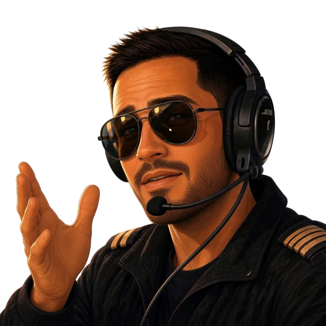 ReadBack AI flight instructor with a headset
